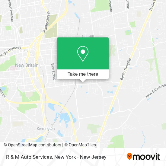 R & M Auto Services map