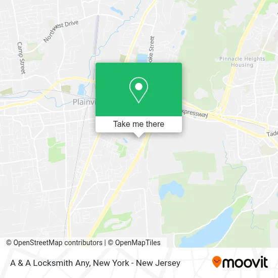 A & A Locksmith Any map