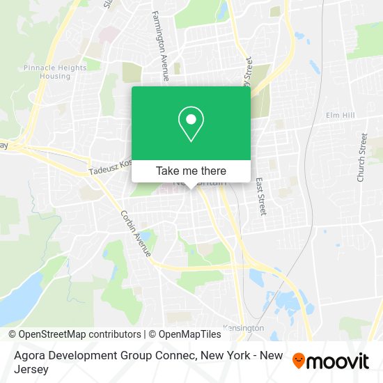 Agora Development Group Connec map