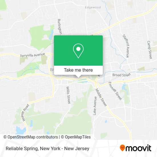 Reliable Spring map
