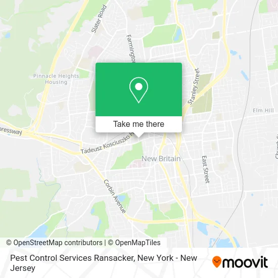 Mapa de Pest Control Services Ransacker