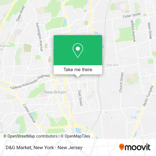 D&G Market map