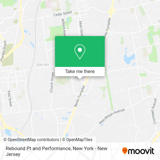 Rebound Pt and Performance map