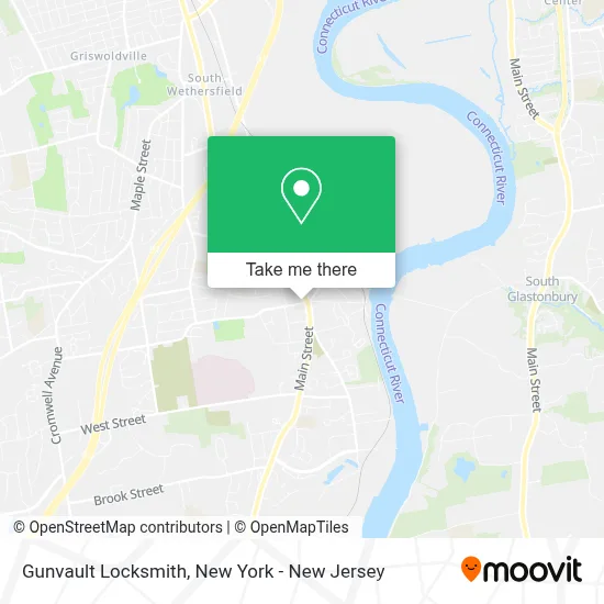 Gunvault Locksmith map