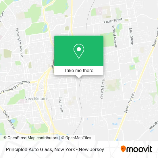 Principled Auto Glass map