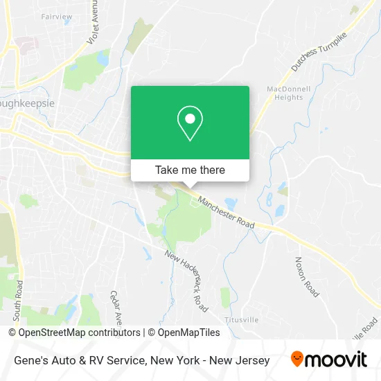 Gene's Auto & RV Service map