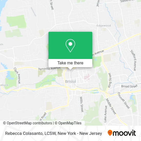 Rebecca Colasanto, LCSW map