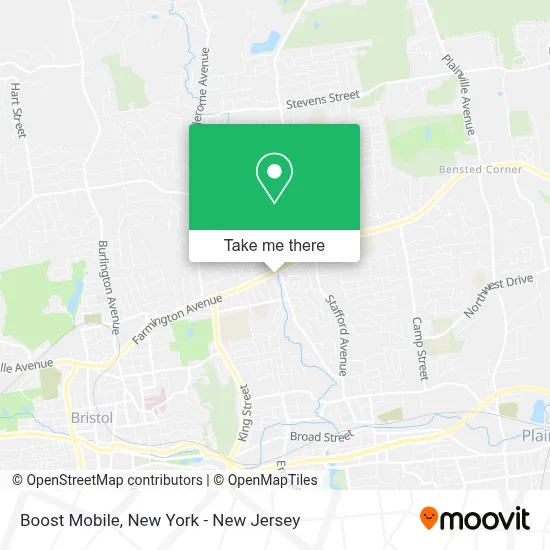 Boost Mobile map