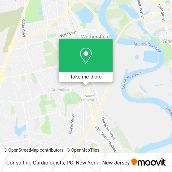 Mapa de Consulting Cardiologists, PC
