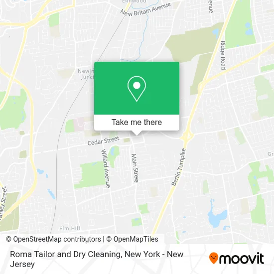 Roma Tailor and Dry Cleaning map