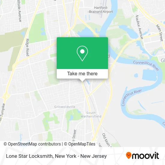 Lone Star Locksmith map