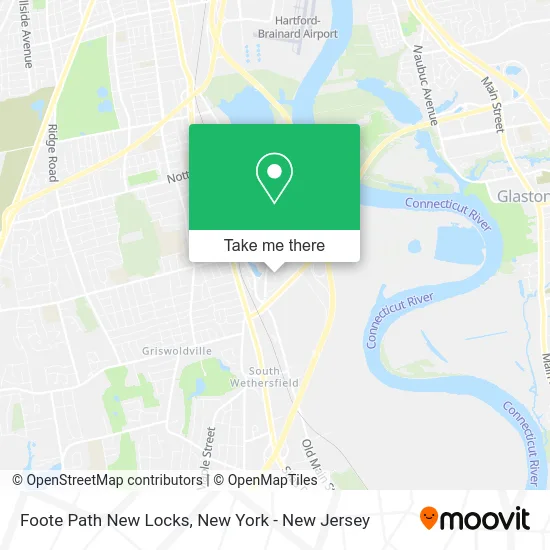 Foote Path New Locks map