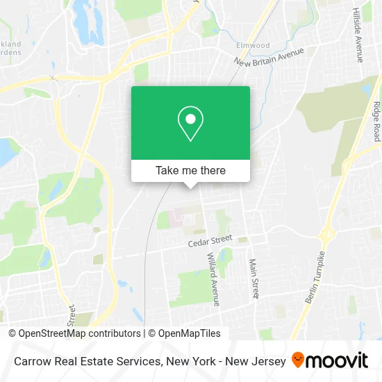 Carrow Real Estate Services map