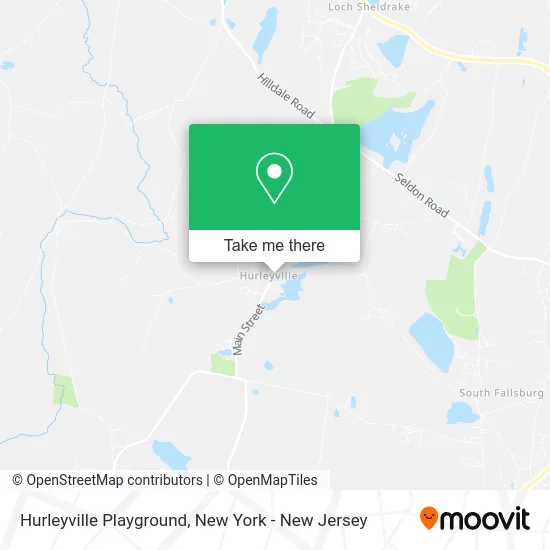 Hurleyville Playground map