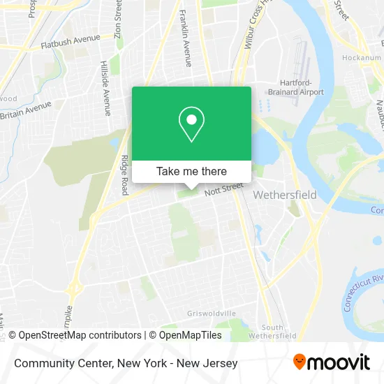 Community Center map