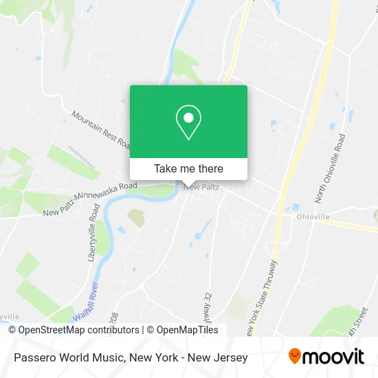 Passero World Music map
