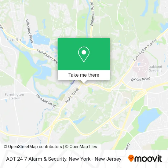 ADT 24 7 Alarm & Security map