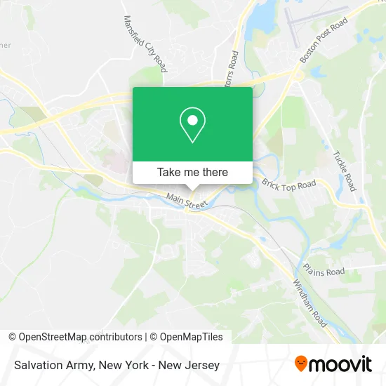 Salvation Army map