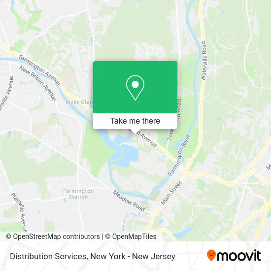 Distribution Services map