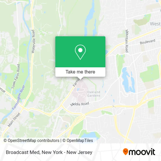 Broadcast Med map