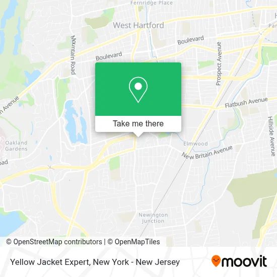 Yellow Jacket Expert map