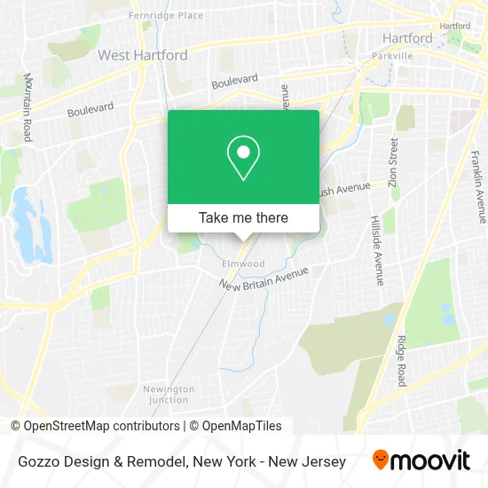 Gozzo Design & Remodel map