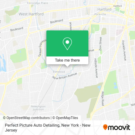 Perfect Picture Auto Detailing map