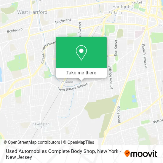 Used Automobiles Complete Body Shop map