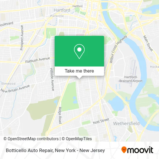 Botticello Auto Repair map