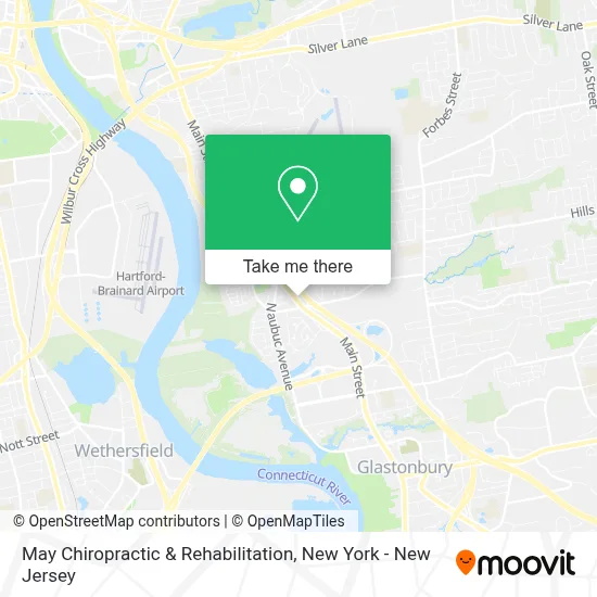 May Chiropractic & Rehabilitation map