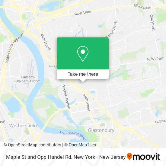 Mapa de Maple St and Opp Handel Rd
