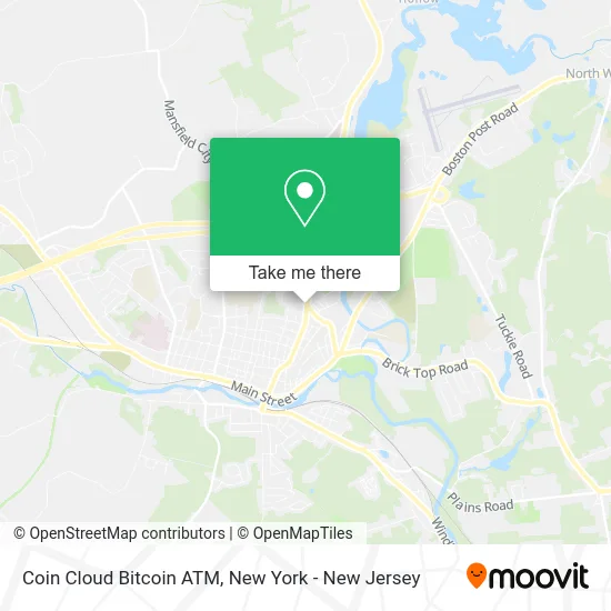 Coin Cloud Bitcoin ATM map