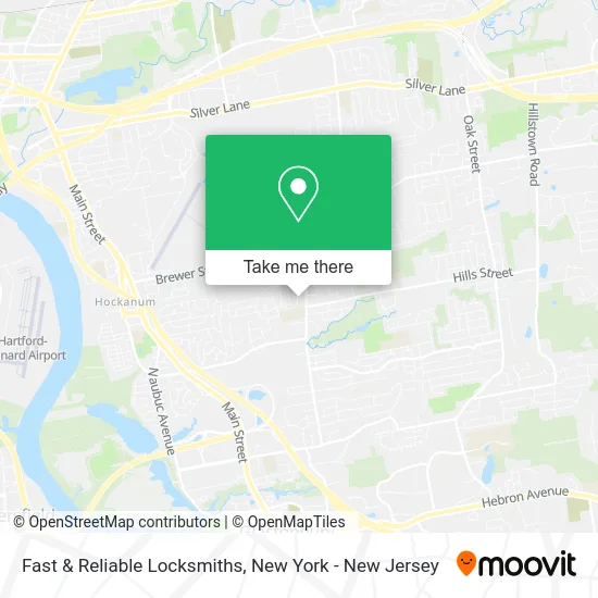 Fast & Reliable Locksmiths map