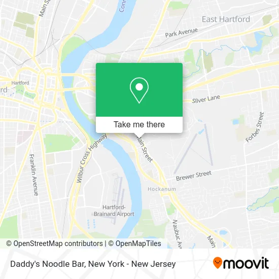 Daddy's Noodle Bar map