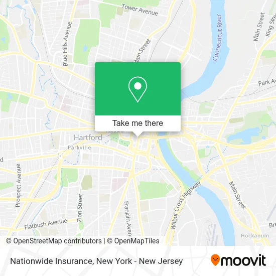 Nationwide Insurance map
