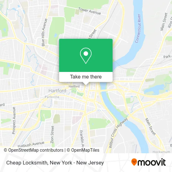Cheap Locksmith map