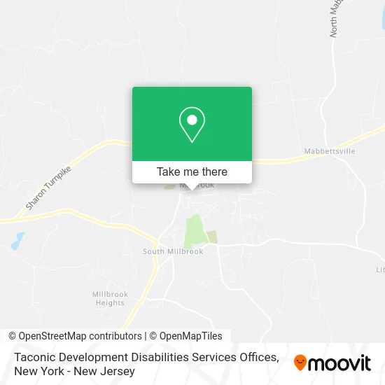 Mapa de Taconic Development Disabilities Services Offices