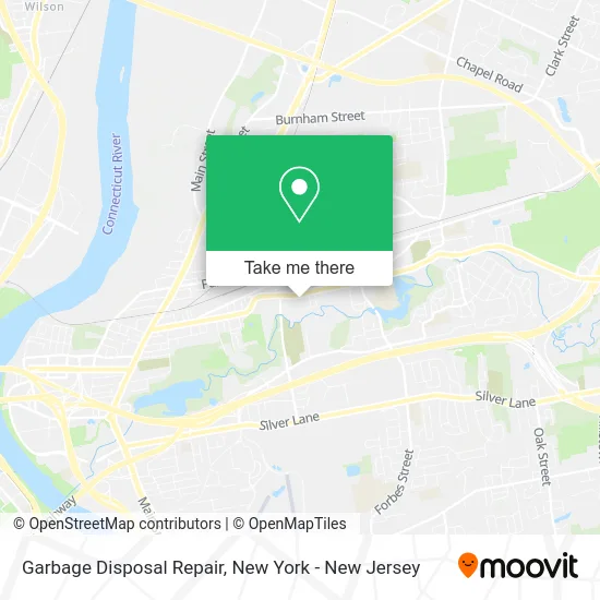 Garbage Disposal Repair map