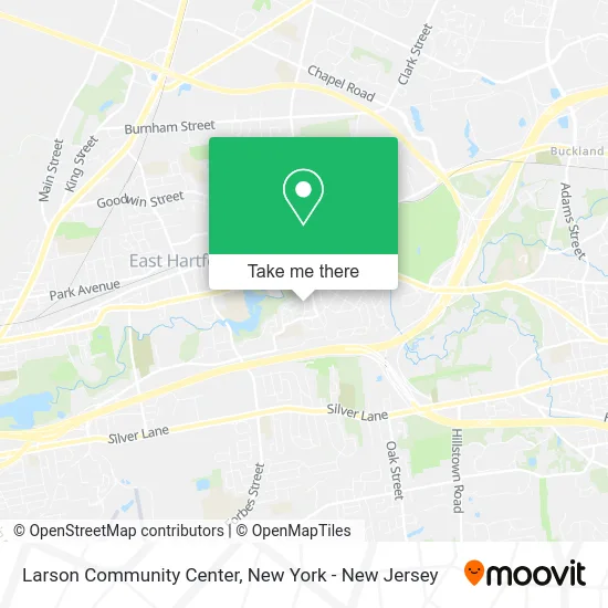 Larson Community Center map