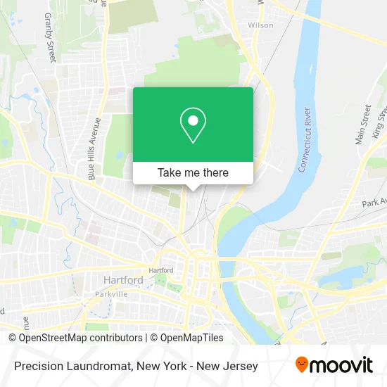 Precision Laundromat map