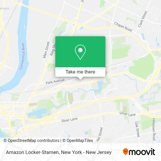 Amazon Locker-Stamen map