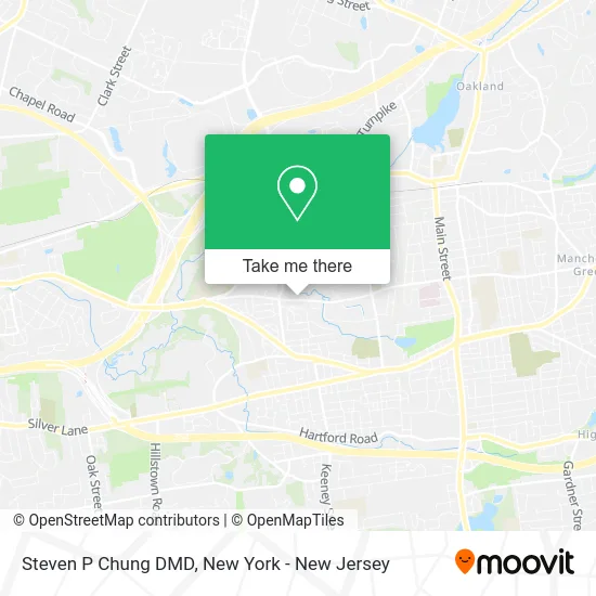 Steven P Chung DMD map