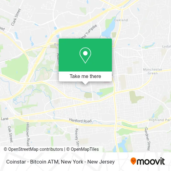 Coinstar - Bitcoin ATM map