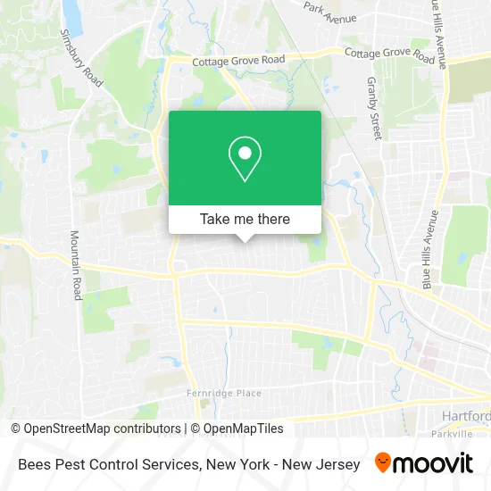 Bees Pest Control Services map