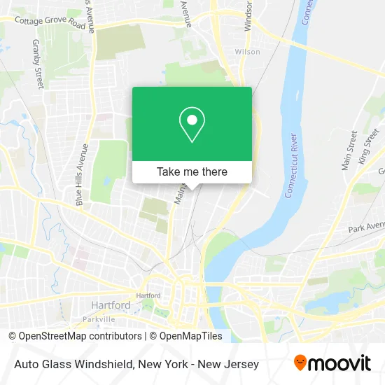 Auto Glass Windshield map