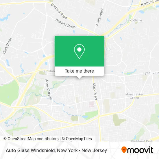 Auto Glass Windshield map