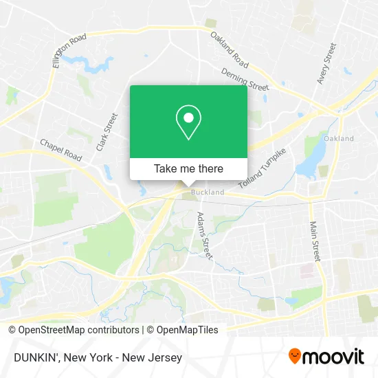 DUNKIN' map