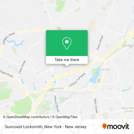 Suncoast Locksmith map