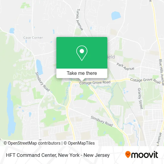 HFT Command Center map