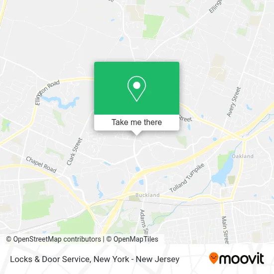 Locks & Door Service map